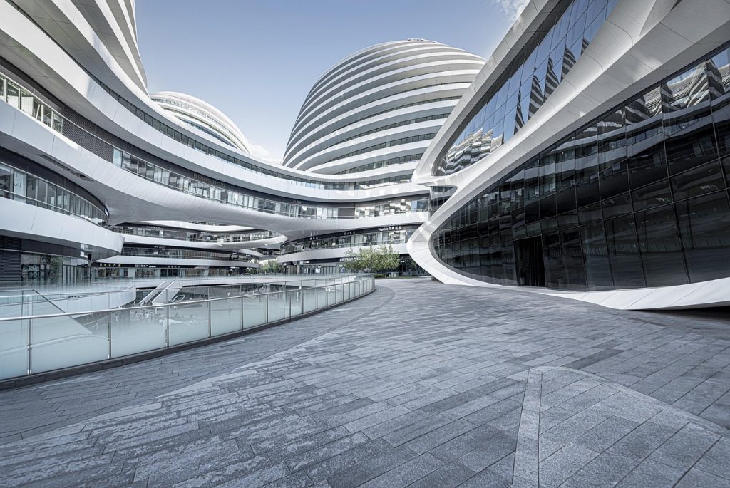 Modern, building, business district — How to Play Soccer Better?