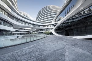 Modern, building, business district — How to Play Soccer Better?
