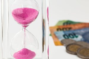 Hourglass, money, time — Use a Free Rental Inspection Checklist to Document Property Status Clearly