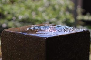 Water feature, fountain, gush — Use A Printable PDF Template to Make Customizable Check Stubs in Minutes